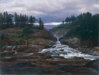 Die Unteren Wasserfälle des Labrofoss